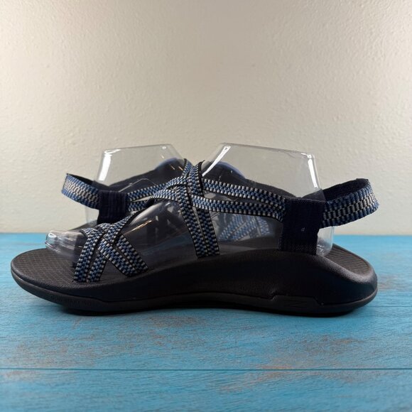 Chaco Women's -Adult Z Eddy X2 Sport Sandal. Blue & Gray Size 10 - Picture 7 of 9